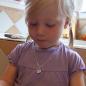 Mobile Preview: Schutzengelkette Silber für Kinder