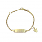Preview: Schutzengel-Armband Baby Gold