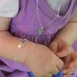 Mobile Preview: Kinder-Armband mit Schutzengel in Herzform Bild 3