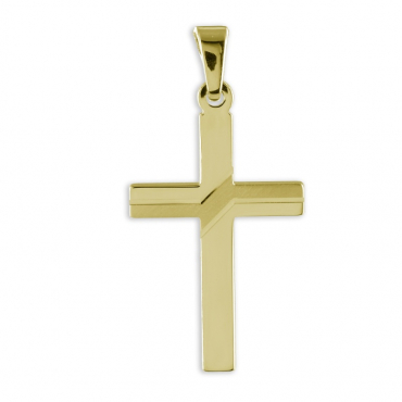 Kommunionschmuck Kreuz Gold