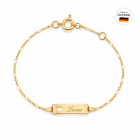Herz-Armband Baby Gold